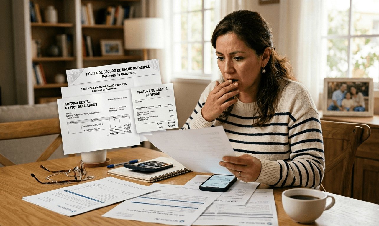 Seguros Médicos en EE. UU: ¿Qué gastos NO cubre tu póliza y por qué necesitas Planes Dentales y de Visión?